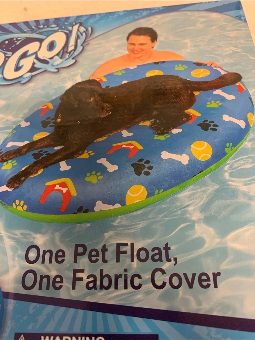 Bestway Pet Pool Float for Dogs NEW A Float & Removable Fur-Friend Fabric Cover